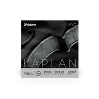 D'Addario Kaplan Vivo Viola String Set, Medium Scale, Medium Tension
