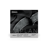 D'Addario Kaplan Vivo Viola A String, Short Scale, Medium Tension