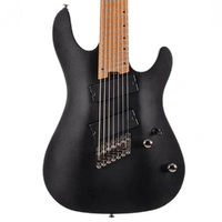 Cort KX307 Multi-scale 7-String Electric Guitar - Open Pore Black