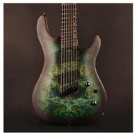 Cort  KX500MS SDG 7 String Electric Guitar Stardust Green Multi Scale with EMG's