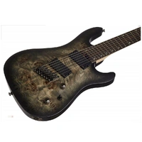 Cort  KX500MS SDB 7 String Electric Guitar Stardust Black Multi Scale with EMG's