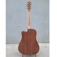 LA Guitars Spruce/ Mahogany Dreadnought Acoustic Guitar C/w Cutaway