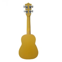 La Guitars Soprano Ukulele YELLOW Suit Beginner - Aquila Strings
