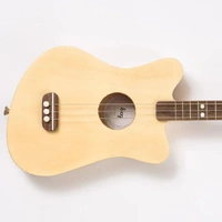 Loog Mini Acoustic Guitar for children and Beginners Natural Ages 3+