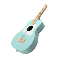 Loog Pro Acoustic Guitar Green Ages 7+