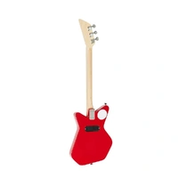 Loog Electric Guitar Pro (Maple) Red with onboad amp