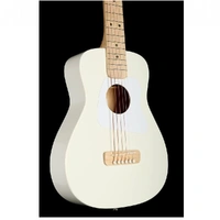 Loog Pro Acoustic Guitar IV White  Suits Ages 9 and above