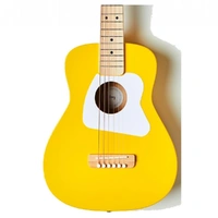Loog Pro Acoustic Guitar  IV Yellow Suit ages 9 plus