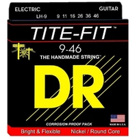 DR Strings 4 SETS Tite-Fit Lite Heavy Nickel Plated Electric Guitar Strings 9 - 46