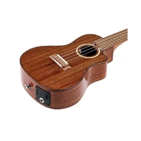 Lanikai MAS-CEC All Solid Mahogany Ukulele with Cutaway & Electronics - Concert