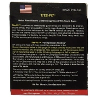 DR Strings Tite Fit Electric Round Core 7 String  electric Guitar Strings 9 - 52