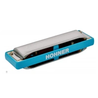Hohner Rocket Low Harmonica - Key of Low D - Tuned 1 Octave below standard Harp