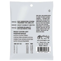 Martin Authentic Acoustic Lifespan 2.0 Treated Guitar Strings - 92/8  11- 52