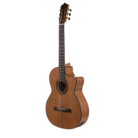 Katoh MCG40CEQ Classical Guitar Cedar Cutaway Acoustic / Electric
