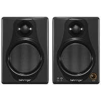 The Behringer High-Resolution 150-Watt Media 40USB Studio Monitors Pair