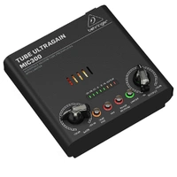 The Behringer Audiophile MIC300 Vacuum Tube Preamplifier With Limiter