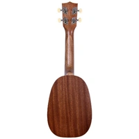 Kala Makala MK-P Pineapple Agathis Ukulele, Natural Finish