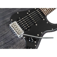 Michael Kelly Electric Guitar 63 Open Pore Trans Black  