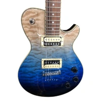 Electric Guitar Patriot Enlightened Dark Blue Fade