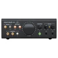 The Behringer High-End MONITORUSB Speaker And Headphone Monitoring Controller