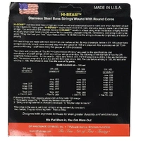 DR Strings MR6-30 Hi-Beam Stainless Steel Medium 6-String Bass Strings 30-125