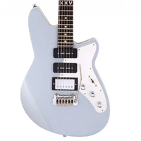 Reverend Six Gun HPP 25th Anniversary Electric Guitar - Silver Freeze