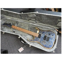 Skervesen Raptor 6 Electric Guitar, Poplar Burl Top, Rosewood Santos Fretboard, 