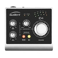 Audient ID4 High Performance USB Audio Interface Studio Kit C/w Mic + headphones
