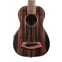 Kala U-BASS  Striped Ebony - Fretless EBY-FL  Acoustic / Electric Active EQ; 