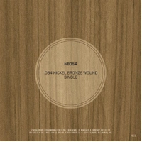 D'Addario NB054 Nickel Bronze Wound Acoustic Guitar Single String, .054