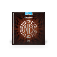 D'Addario NB1253 Nickel Bronze Acoustic Guitar Strings, Light, 12-53