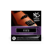 D'Addario NS Electric Viola String Set, Long Scale, Medium Tension