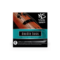 D'Addario NS Electric Traditional Bass String Set, 3/4 Scale, Medium Tension