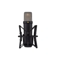 Rode NT1 5th Gen Digital Condenser Microphone with XLR Output, USB & DSP (Black)