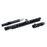 NUVOBAND FLUTE, OFFSET G & A KEYS, POLYMER PLASTIC, BLACK