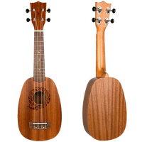 Flight NUP310 Pineapple Soprano Ukulele w/Bag