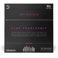 D'Addario NYXL0942 Electric Guitar Strings Extra Light 9 - 42 NYXL