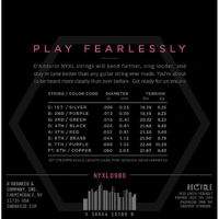 D'Addario NYXL0980 8-String Super Light NYXL Electric Guitar Strings 09 - 80
