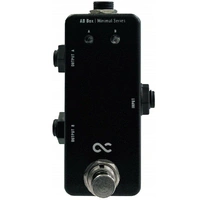  One Control Minimal Series AB Box 1-In 2-Out A/B Line Selecting Guitar Pedal OC-M-AB