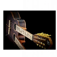 ORTEGA HYDRA Double Neck Tenor Ukulele, 4/8 Acoustic/Electric with Case