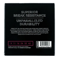 Ernie Ball Super Slinky Paradigm Electric Guitar Strings - 9-42 Gauge, 3 Pack