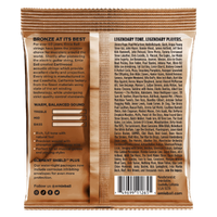 Ernie Ball Earthwood Phos Bronze Acoustic Guitar Strings 12 - 54, - 3 SETS