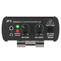 The Behringer High Power POWERPLAY P1 Personal In-Ear Monitor Amplifier