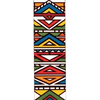 D'Addario Polyester Guitar Strap, Ndebele