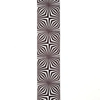 D'Addario Polyester Guitar Strap, Optical Art. White
