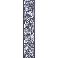 D'Addario Woven Guitar Strap, Paisley, Blue