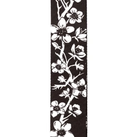D'Addario Polyester Guitar Strap, Blossom Tattoo Art