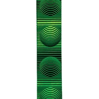 D'Addario Polyester Guitar Strap, Optical Art Green Orbs