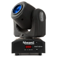 Beamz Panther 25 LED Moving Head Spot with IRC