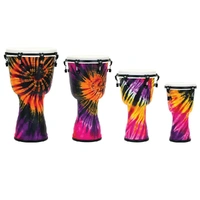 Pearl Seamless Synthetic Shell Djembe Top Tuned - Purple Haze 8in